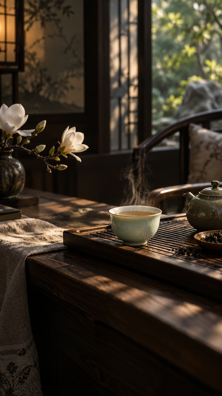 茶养空间概念视觉