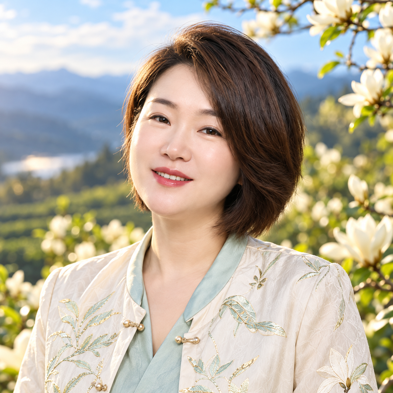 周丽 AI 美化形象照